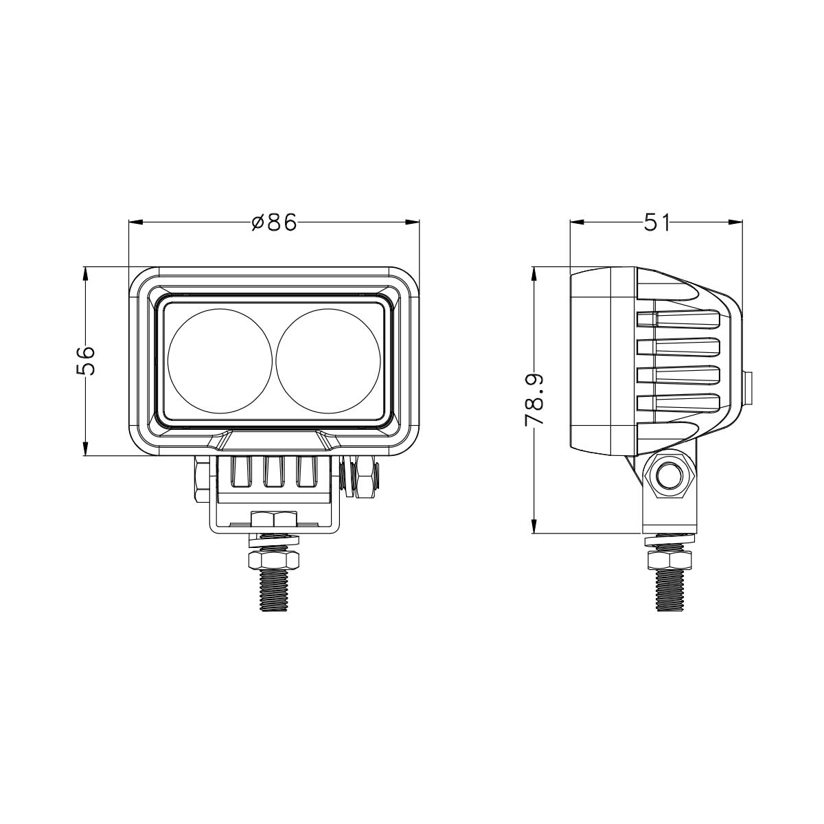 Deck Flood Light - OW-0601-20W